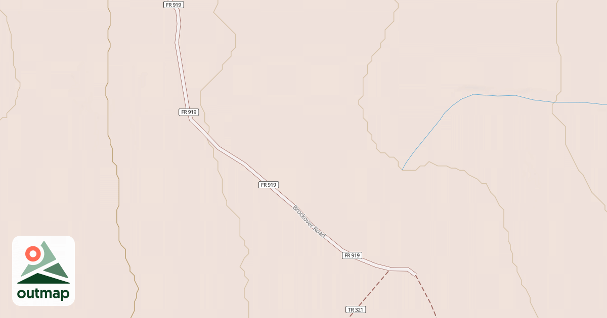 Map of BROCKOVER