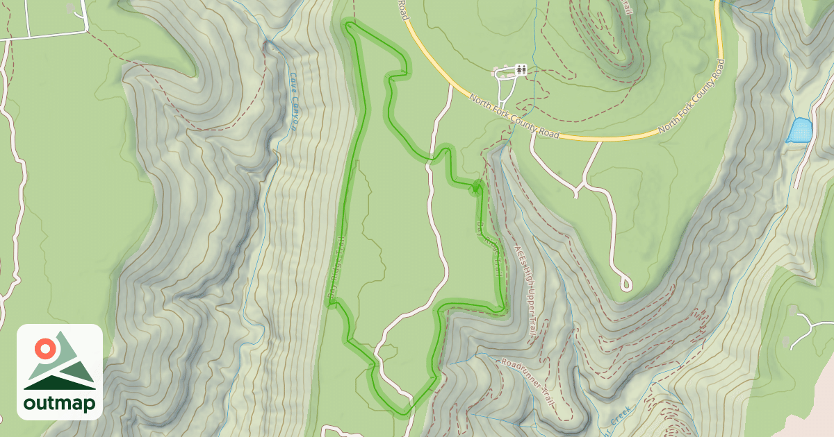 Map of Bay Ridge Trail