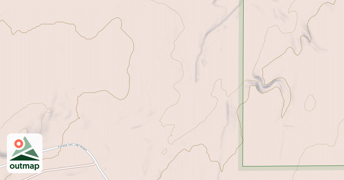 Map of USFS Motor Vehicle Use Map Roads {08A54147-462C-4EBB-A252-4FA73E79FA3C}