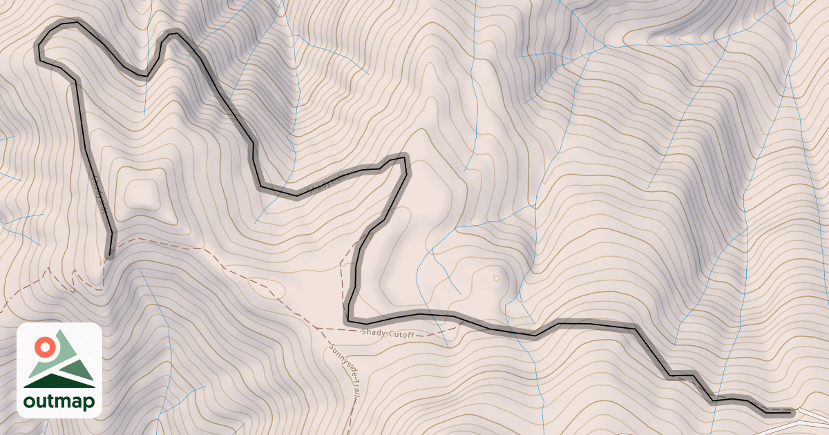 Map of Shadyside