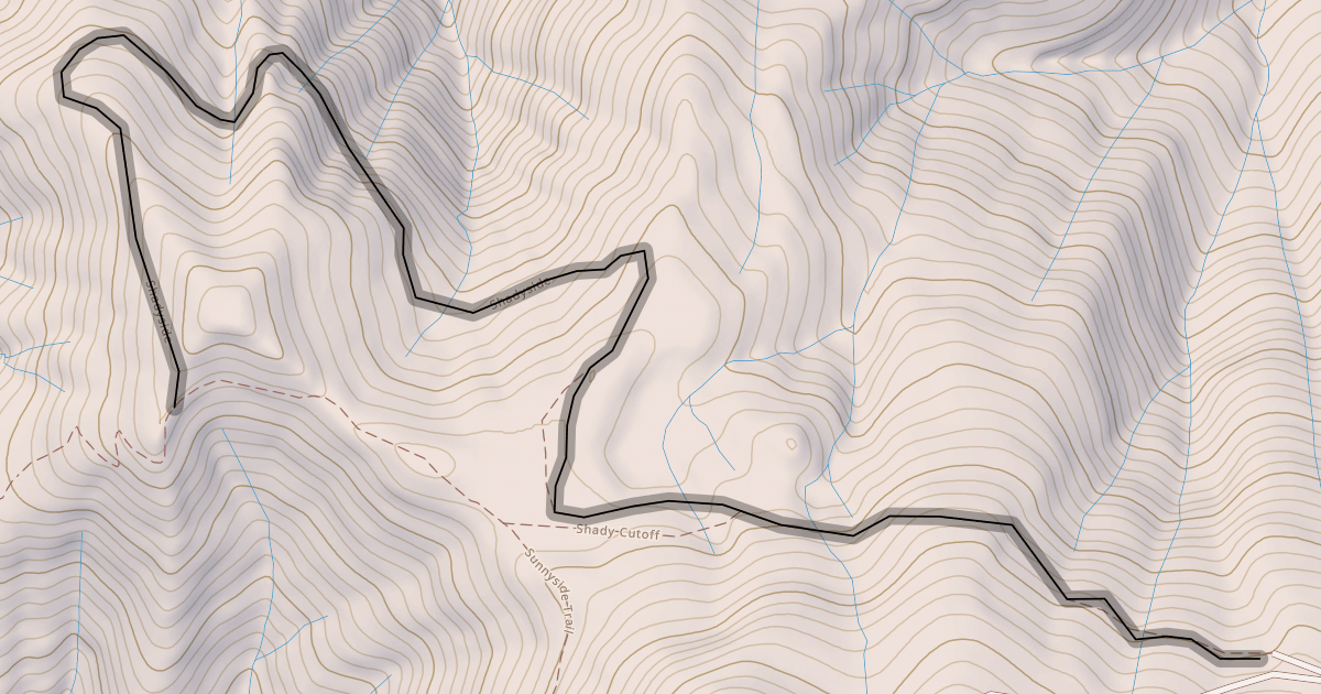 Map preview of Shadyside