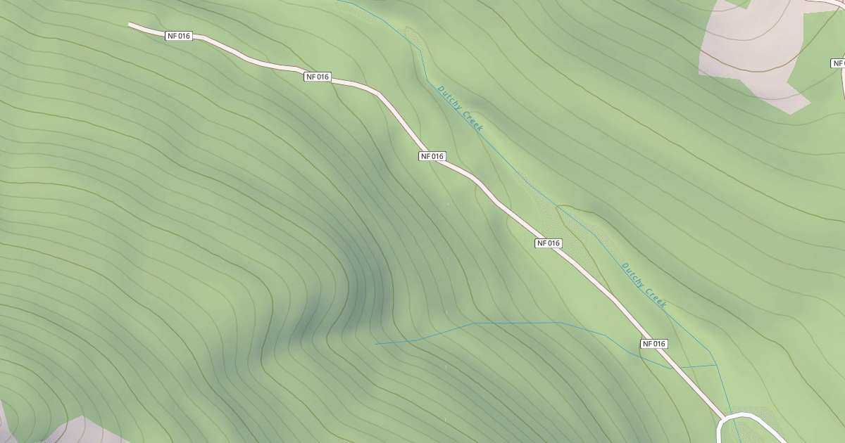 Map preview of DUTCHY CREEK