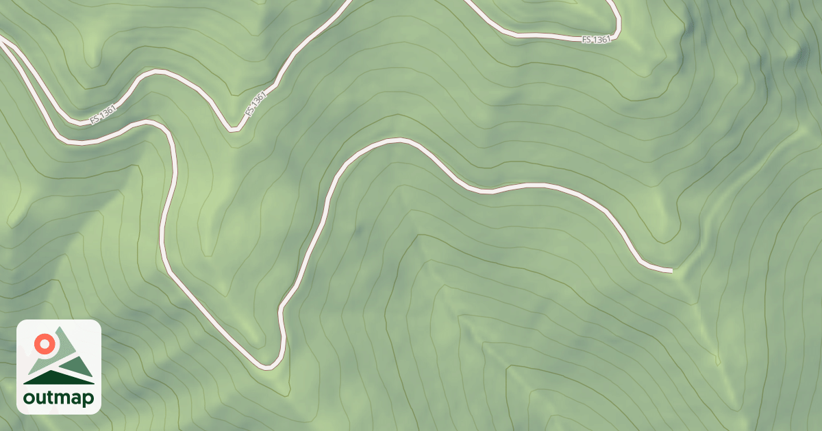 Map of (FDR) DALY CREEK