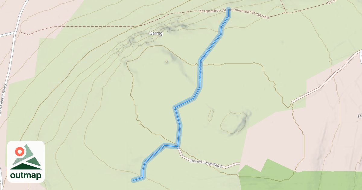 Map of Chemin-Coupe-Feu1