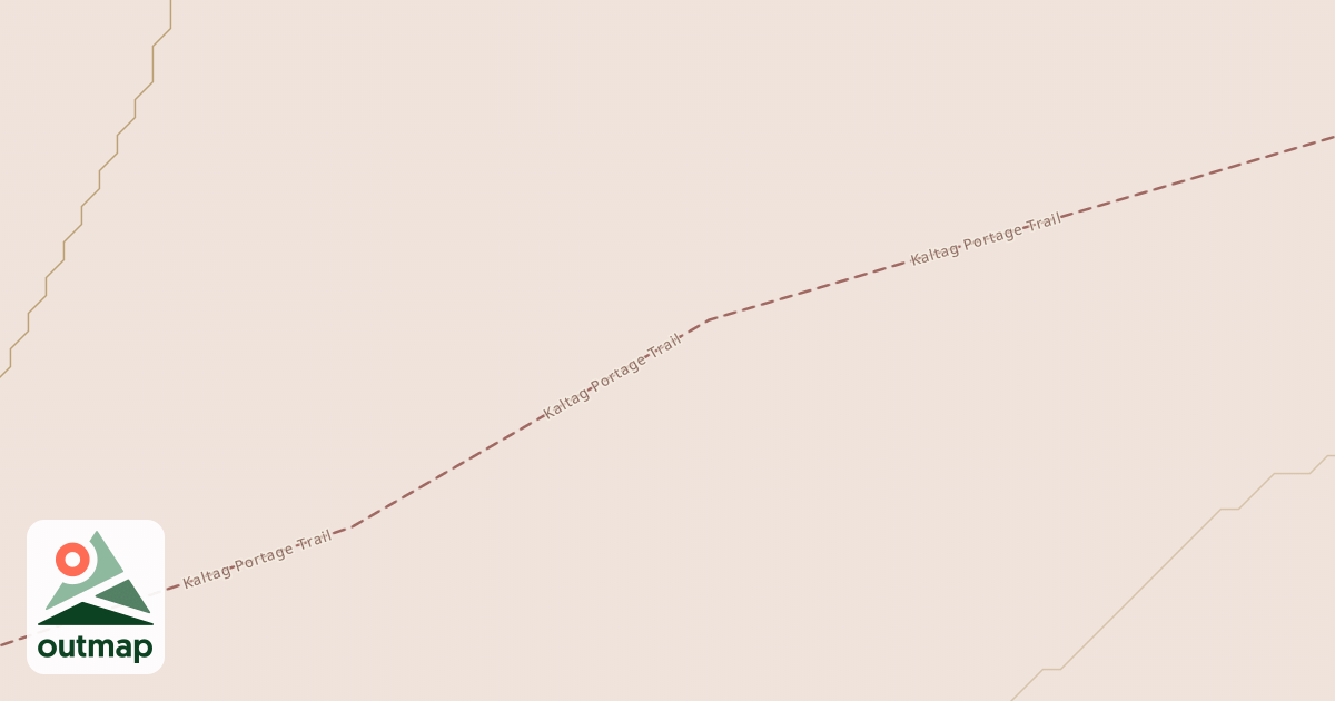 Map of Iditarod National Historic Trail