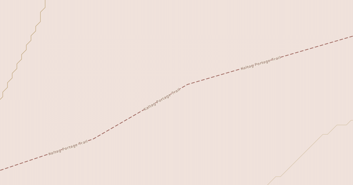 Map preview of Iditarod National Historic Trail