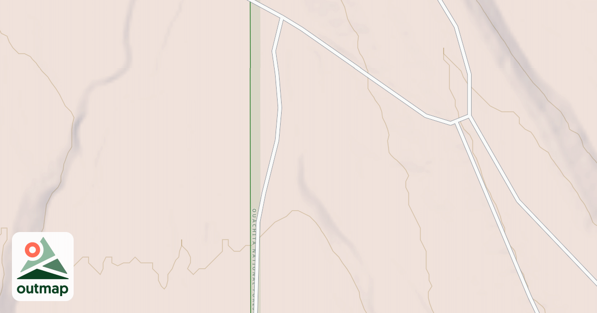 Map of BLUE RUN