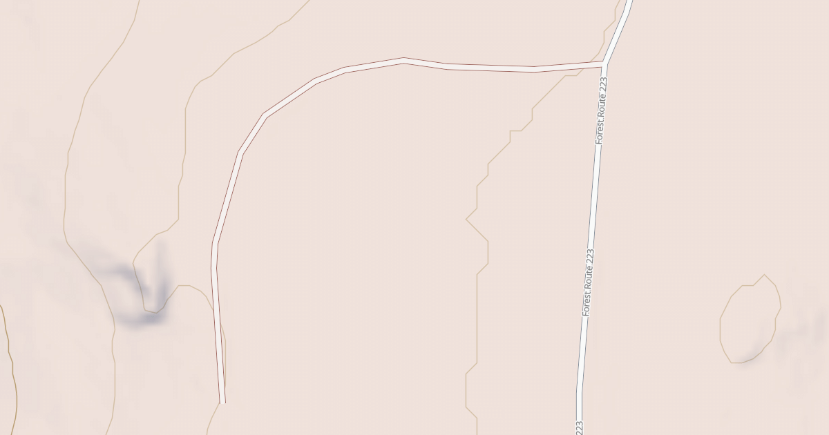 Map preview of GLOOM CREEK SPUR 4