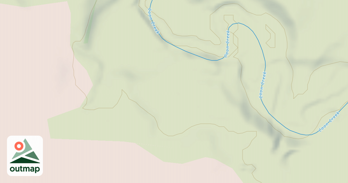Map of Shady Oaks Native Prairie Adventure Trails