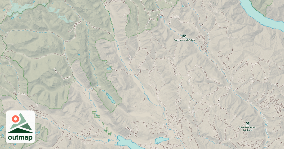 Map of Chiwawa River Road