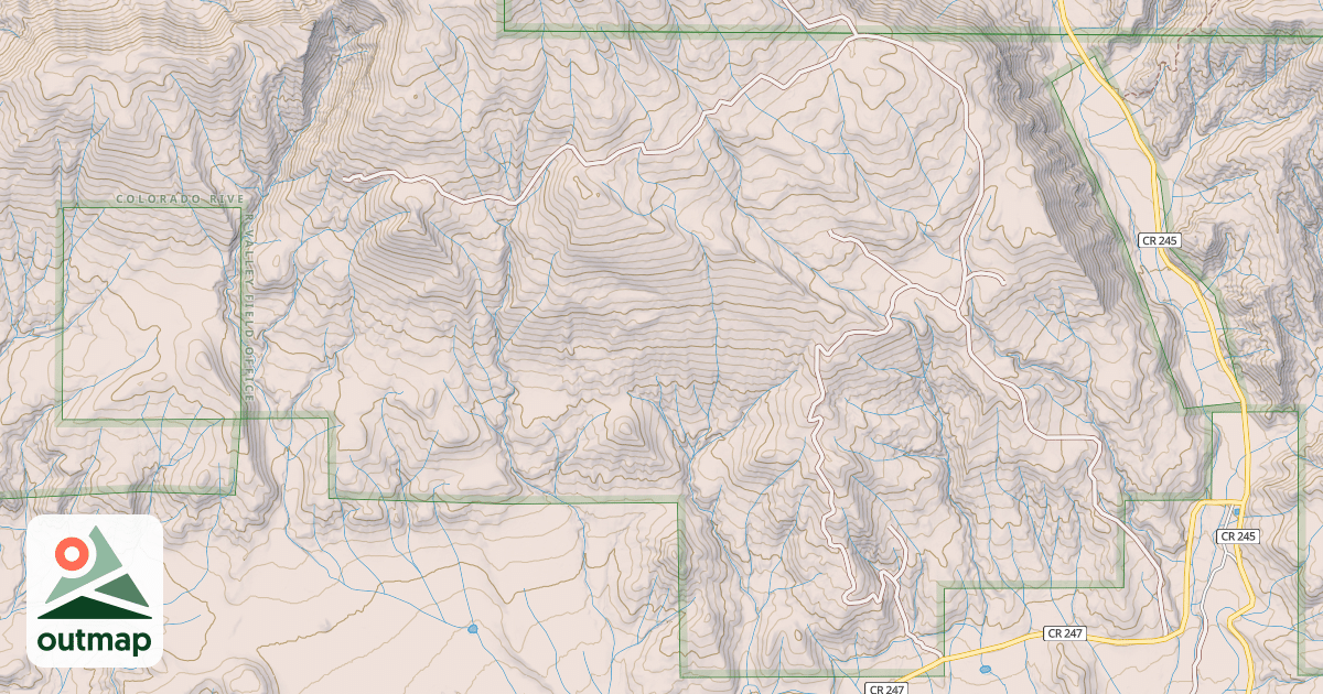 Map of BLM National GTLF Public Motorized Roads 5b88d49e-d463-4ff4-aa6a-d13e30e915a1