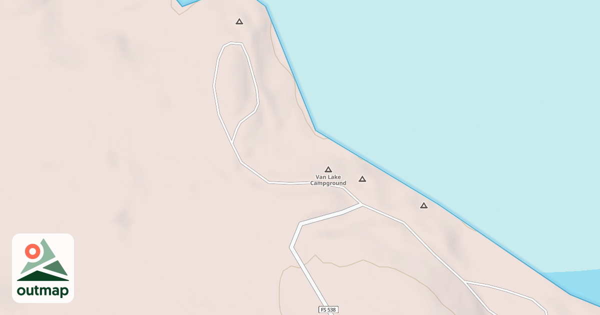 Map of VAN LAKE REC STUB