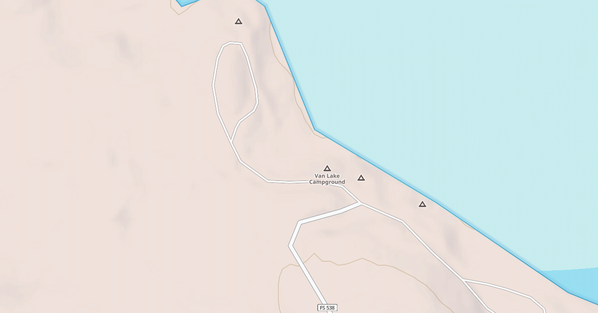 Map preview of VAN LAKE REC STUB