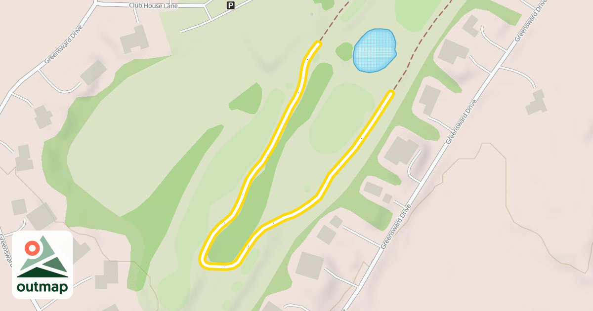 Map of 1.A Pond Loop