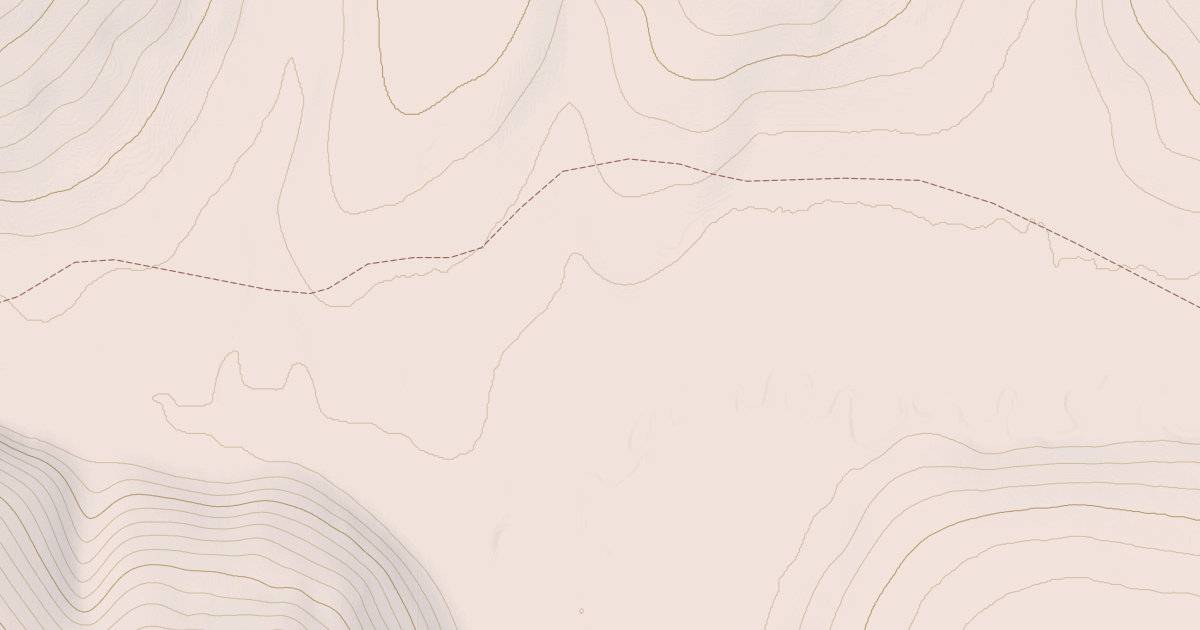 Map preview of Willow to Nome Winter Trail