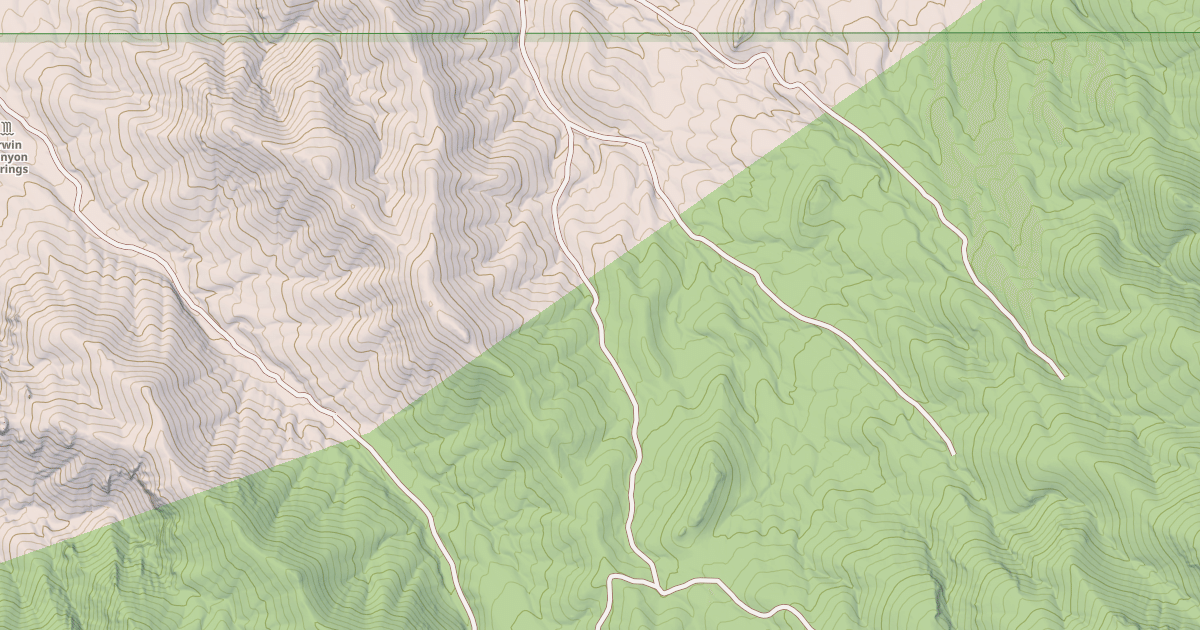 Map preview of IRWIN CANYON