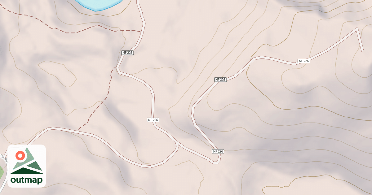 Map of BEEHIVE MOUNTION