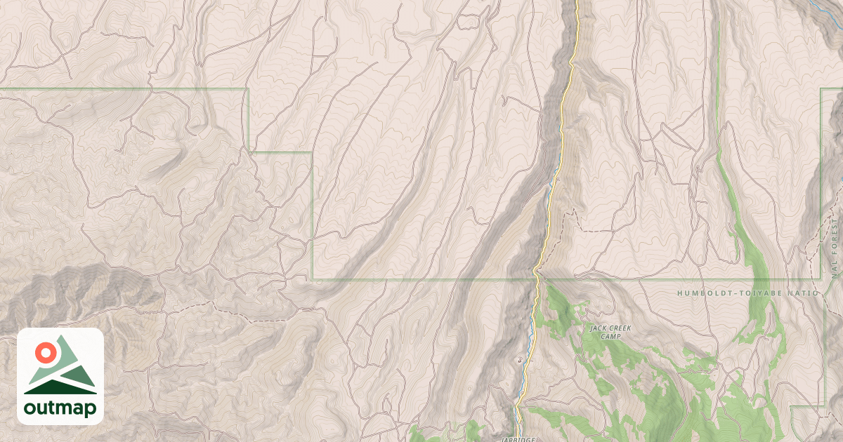 Map of CORRAL CREEK