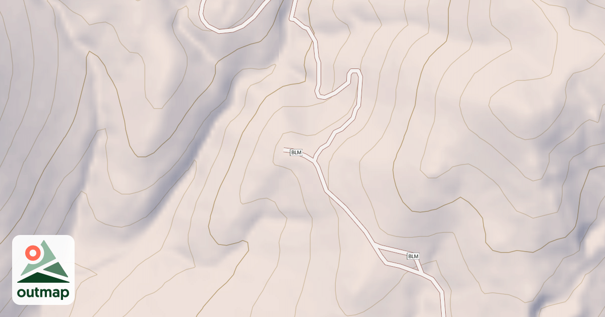 Map of BLM National GTLF Public Motorized Roads 2f4a8ce8-46d5-4442-a79c-26750c99851b
