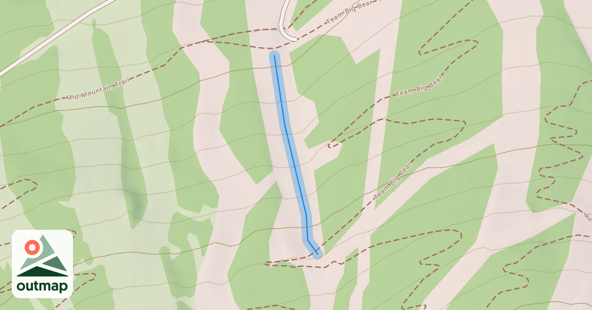 Map of Blue Bell