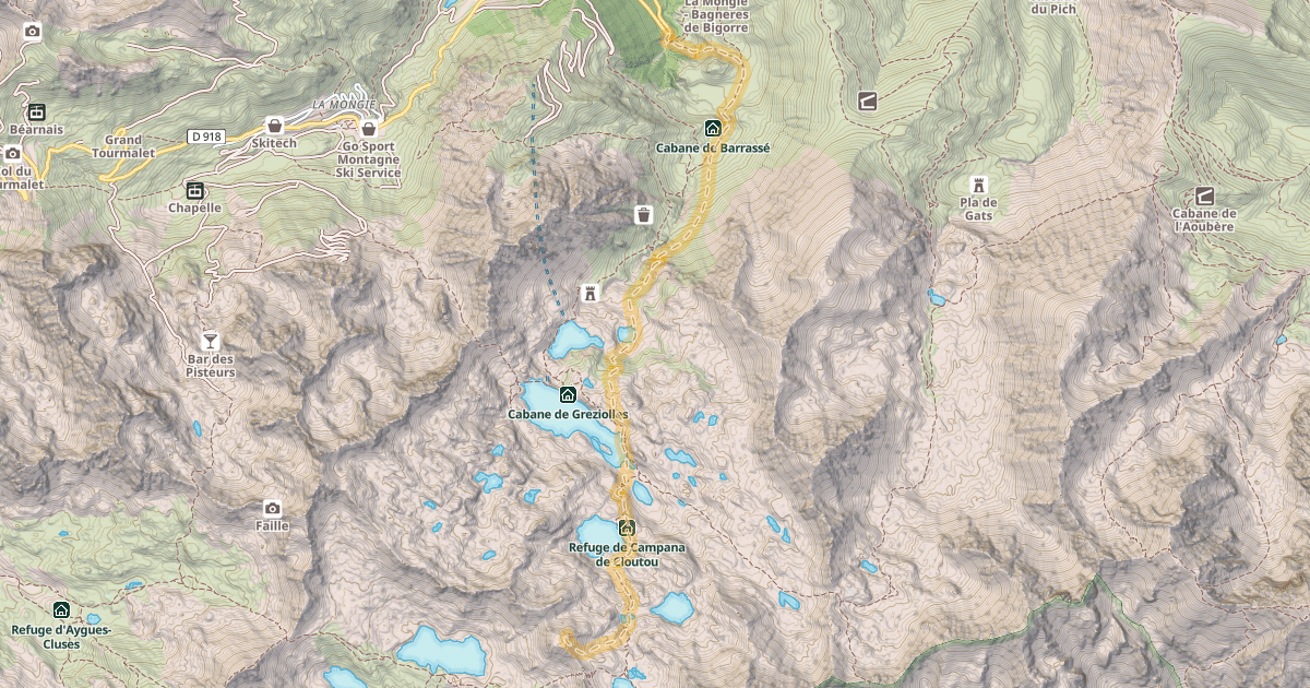 Map preview of Tuhou de Cloutou — Artigues