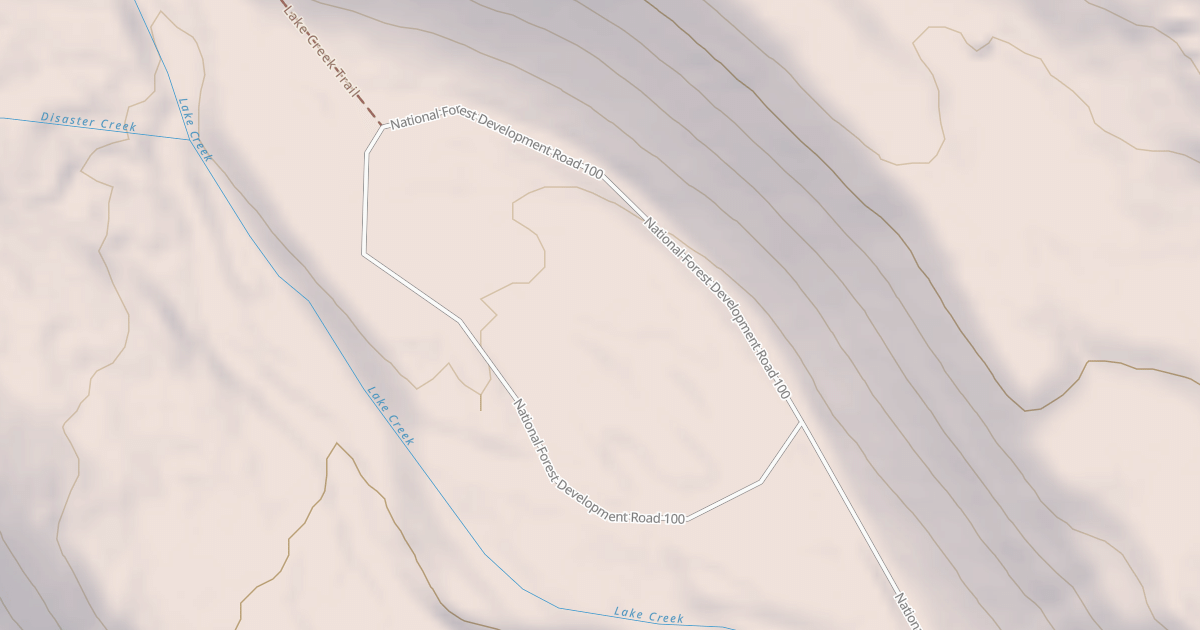 Map preview of LAKE CR TH