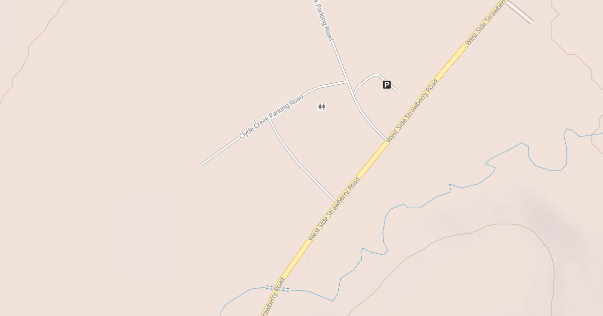 Map preview of CLYDE CREEK PARKING