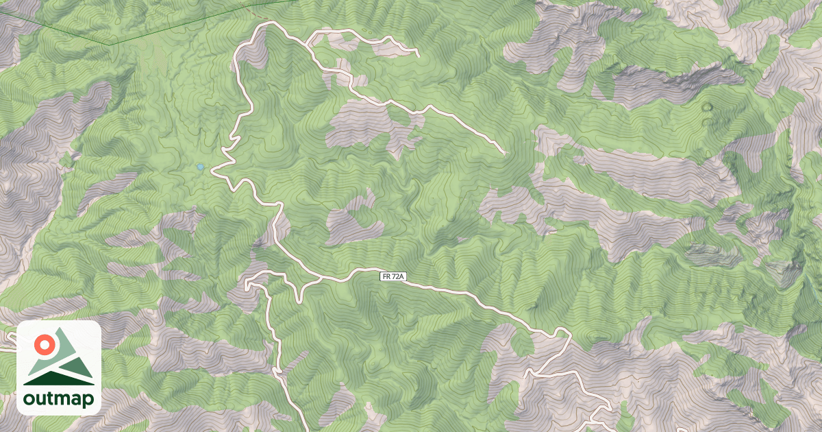 Map of MANSFIELD