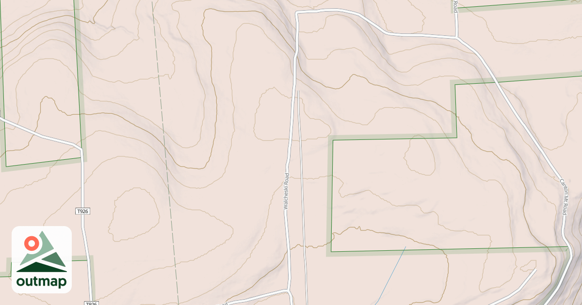 Map of Armenia Mountain Snowmobile Trails
