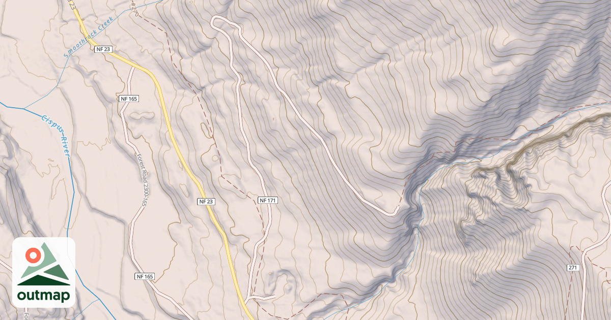 Map of 123V