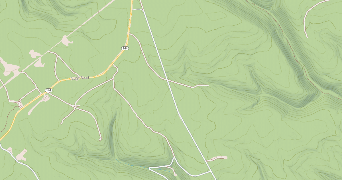Map preview of Panther Snowmobile Trails