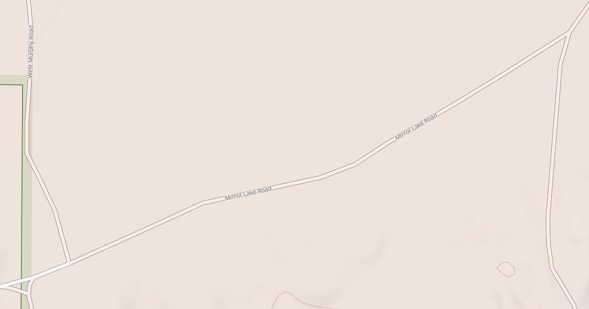 Map preview of MIRROR LAKE