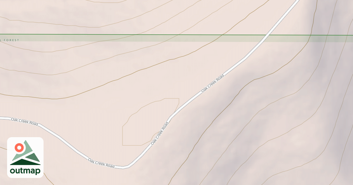 Map of OAK CREEK