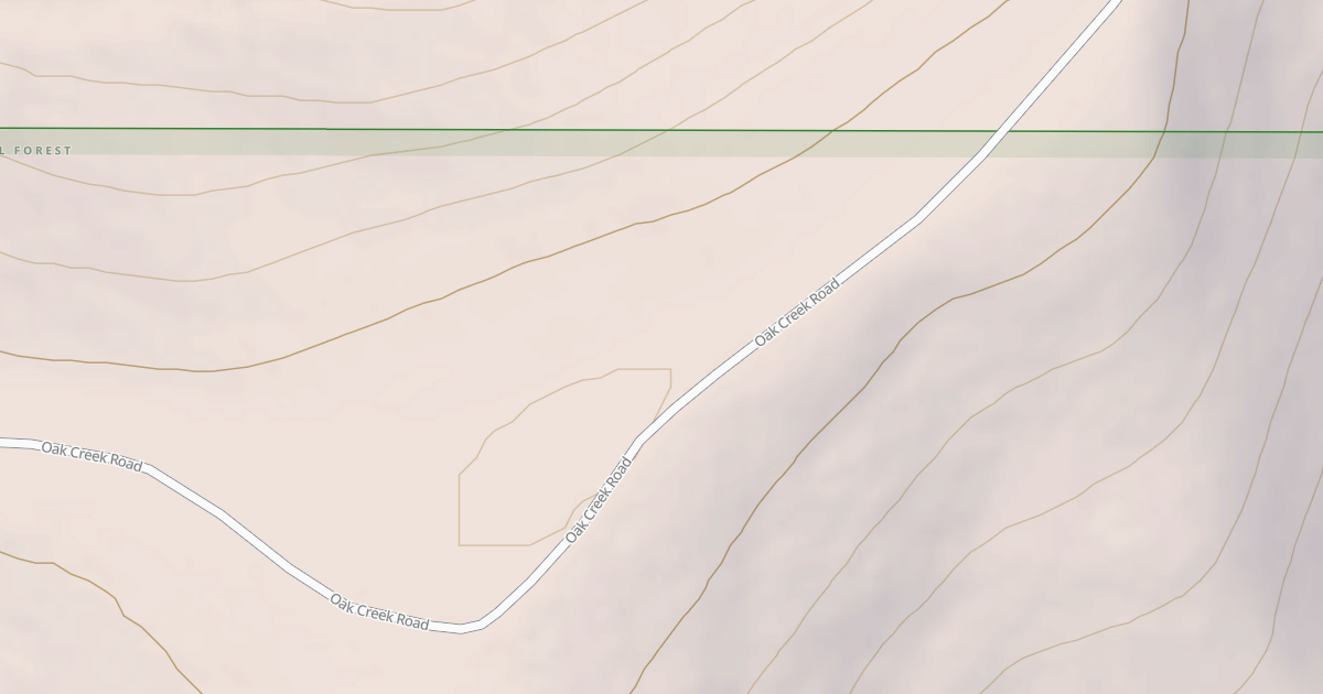Map preview of OAK CREEK