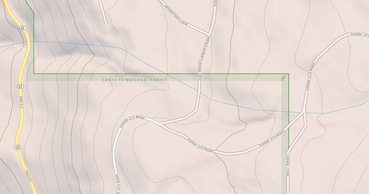 Map preview of USFS Motor Vehicle Use Map Roads {4E3AD29D-9816-4198-9FF4-F4FF12691AA1}