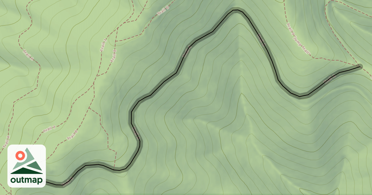 Map of Trail A