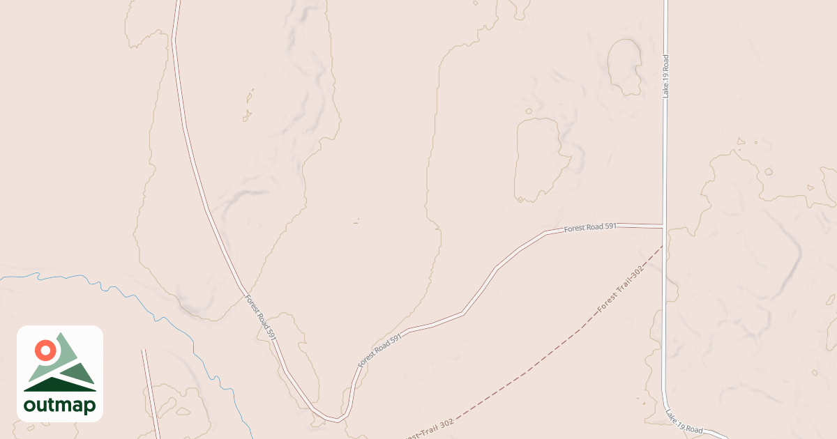 Map of FR 591