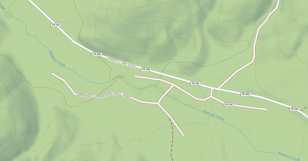 Map preview of VERMILLION CG SPUR B