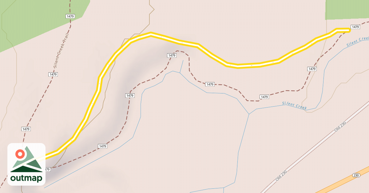 Map of Silent Creek Nordic