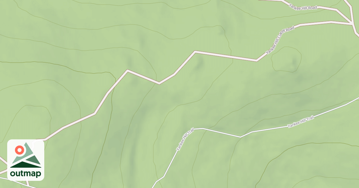 Map of YANKEE HILL CUTOFF