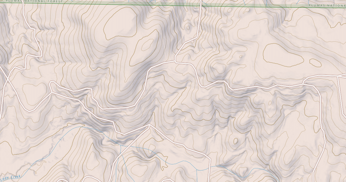 Map preview of CEDAR GULCH