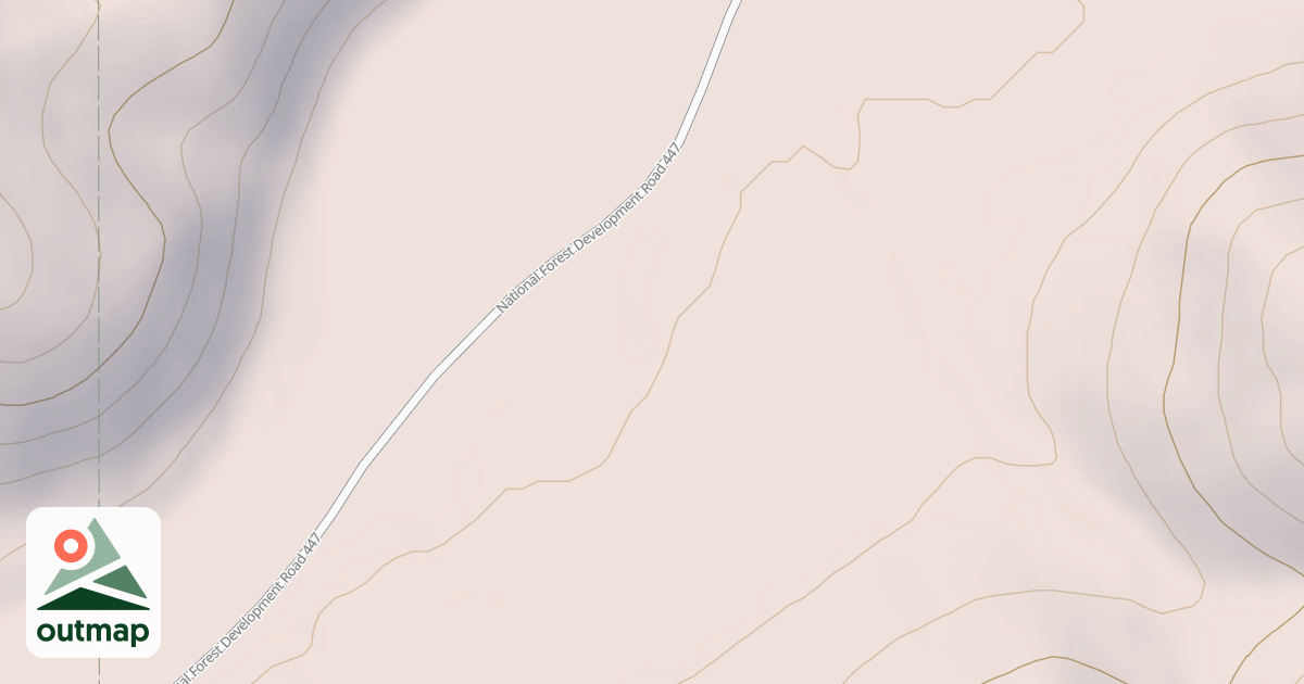 Map of EMERALD CREEK CAMPGROUND
