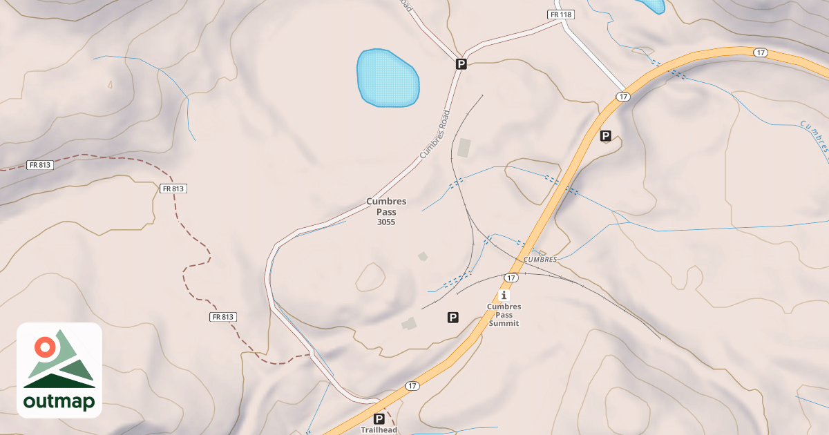 Map of CUMBRES