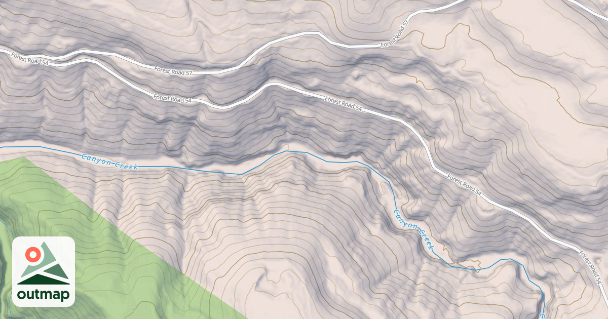 Map of BARE MT