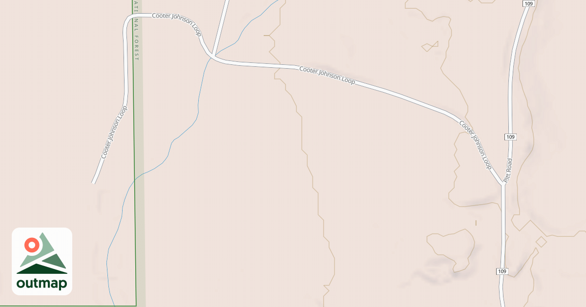 Map of USFS Motor Vehicle Use Map Roads {C58C91AD-3ED1-451C-AA22-523E11C61083}