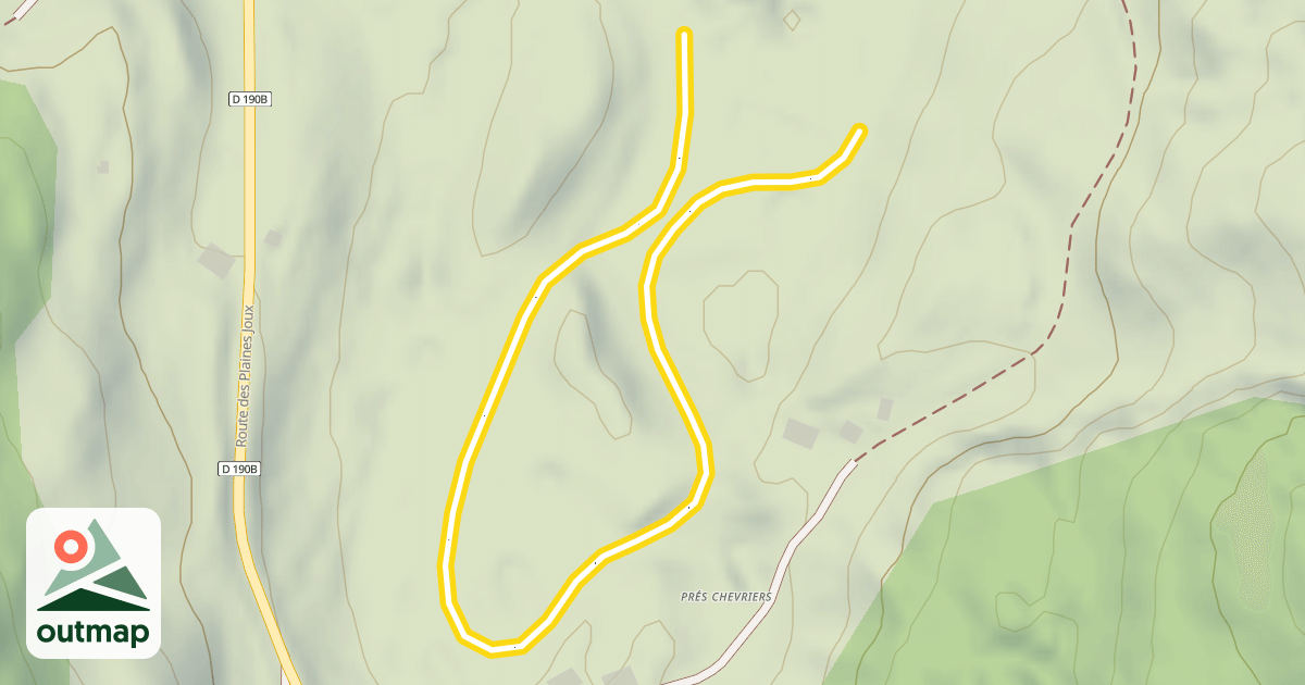 Map of La Bleue