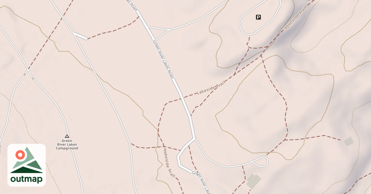 Map of Gl Snowmobile Trail