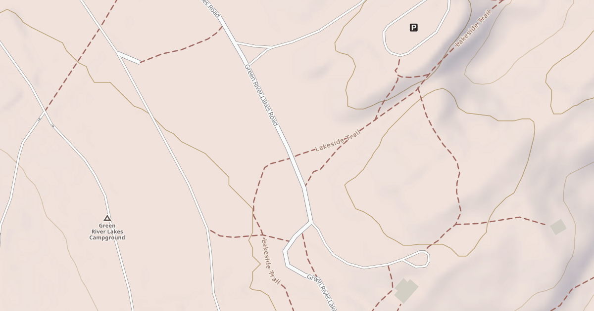 Map preview of Gl Snowmobile Trail