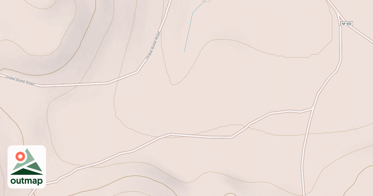 Map of USFS Motor Vehicle Use Map Roads {3D980EC8-2621-45BB-B3F2-EB41F06811EA}