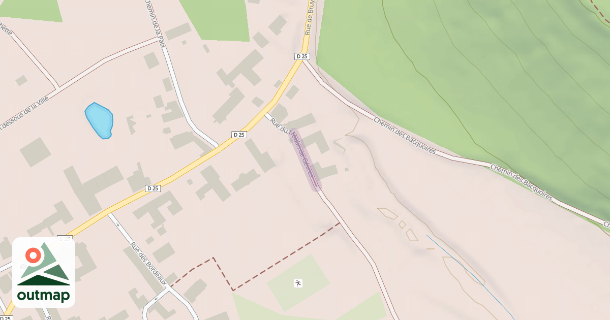 Map of Rue du Moulin de Gévres
